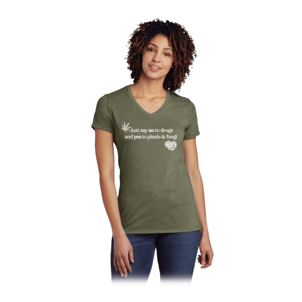 Fitted Say No To Drugs T-Shirt